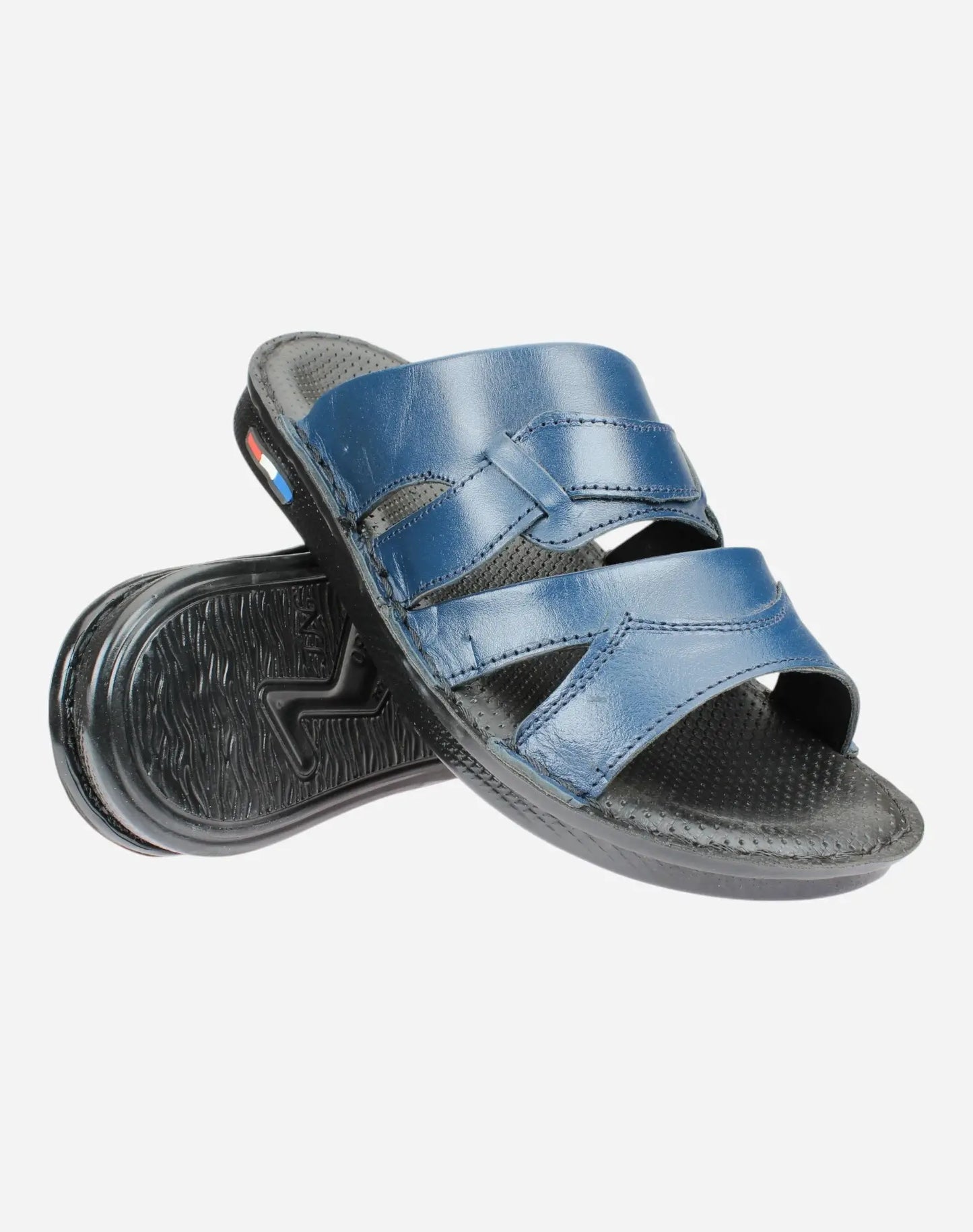 Flexible-and-practical-medical-slippers-navy-color-Image-of-the-sole