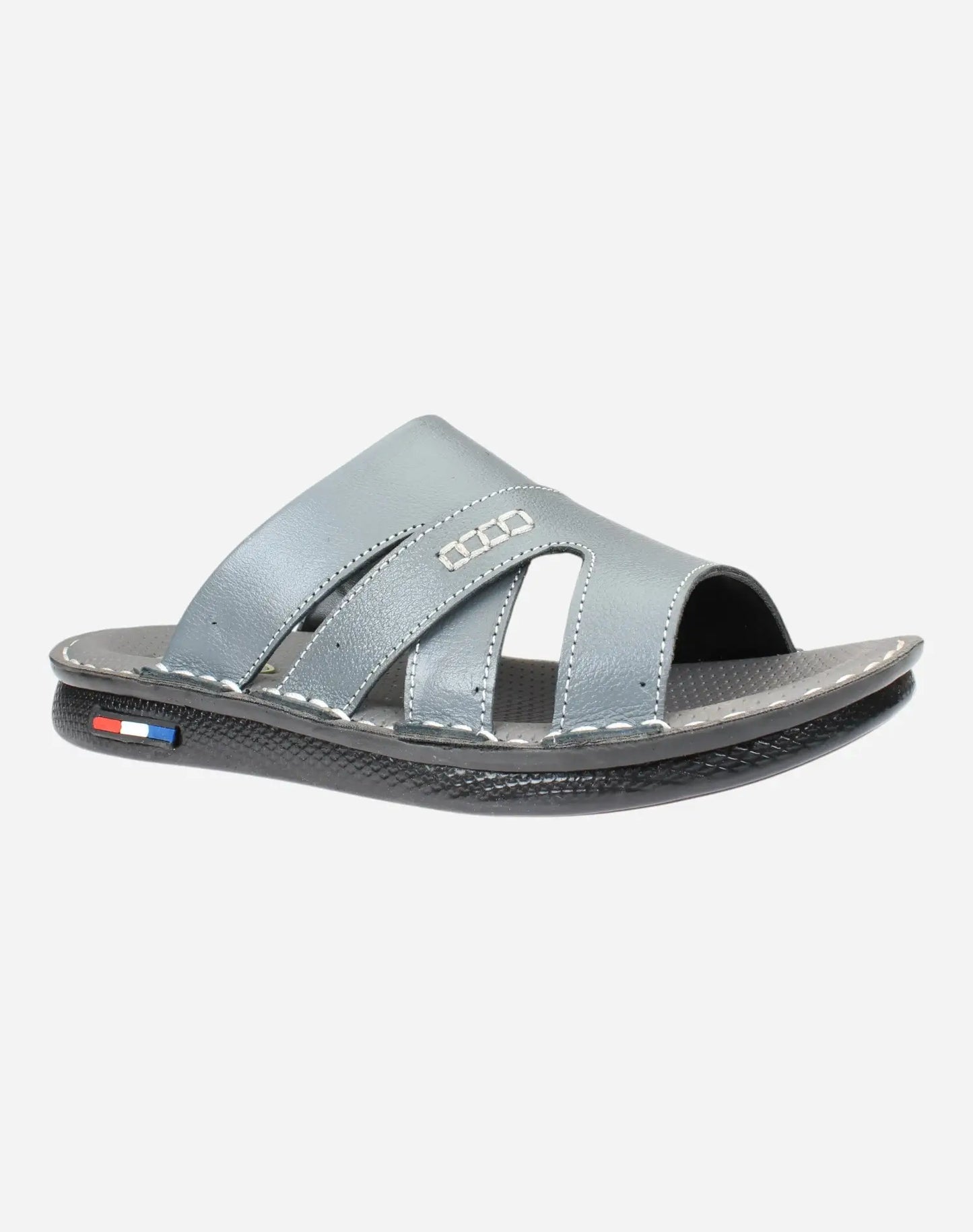 Practical-and-comfortable-men-slippers-grey-color-Image