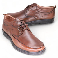 احذية رسمية طبية برباط لون بني - Color Brown