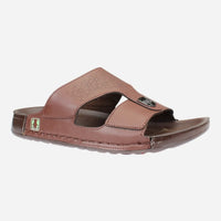 Gulf-slippers-with-laser-engraving-brown-color-Image