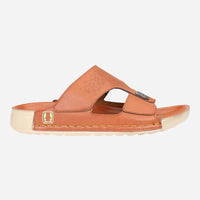 Gulf-slippers-with-laser-engraving-camel-color-Image-from-the-right-side
