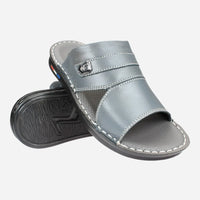 Luxury-medical-slipper-made-of-natural-leather-grey-color-Image-of-the-sole