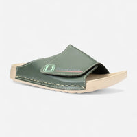 Men-Casual-Sports-Slippers-with-Original-Adhesive-Strap-oliy-color-Image