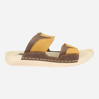 Men-Luxury-Medical-Suede-Slippers-Coffee-color-Image-from-the-right-side