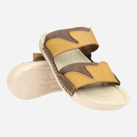 Men-Luxury-Medical-Suede-Slippers-Coffee-color-Image-of-the-sole