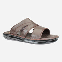 Men-Stylish-Medical-Slippers-Brown-Image