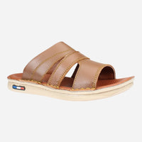 Men-Stylish-Medical-Slippers-honey-color-Image