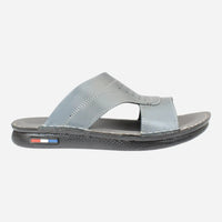 Men's-Comfortable-Stylish-Slipper-Grey-Image-from-the-right-side