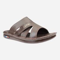 Practical-and-comfortable-men-slippers-brown-color-Image