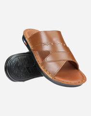 Practical-and-medical-slippers-camel-color-Image-of-the-sole