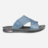 Practical-and-medical-slippers-navy-color-Image-from-the-right-side