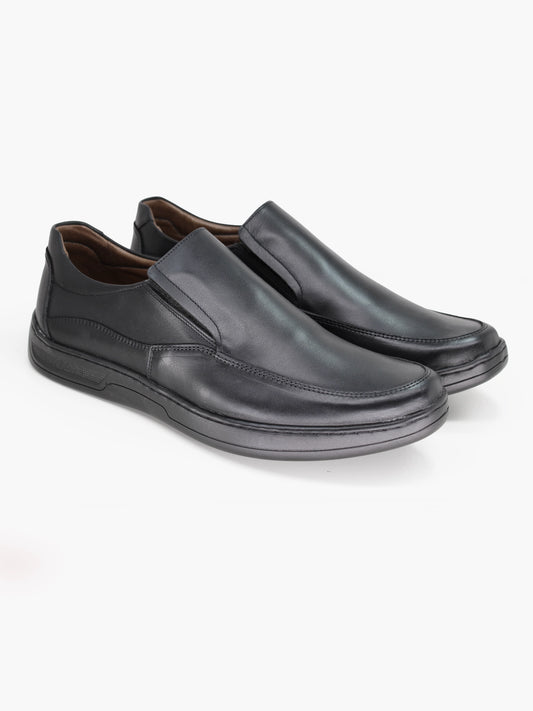 حذاء رجالي رسمي طبي  - أسود