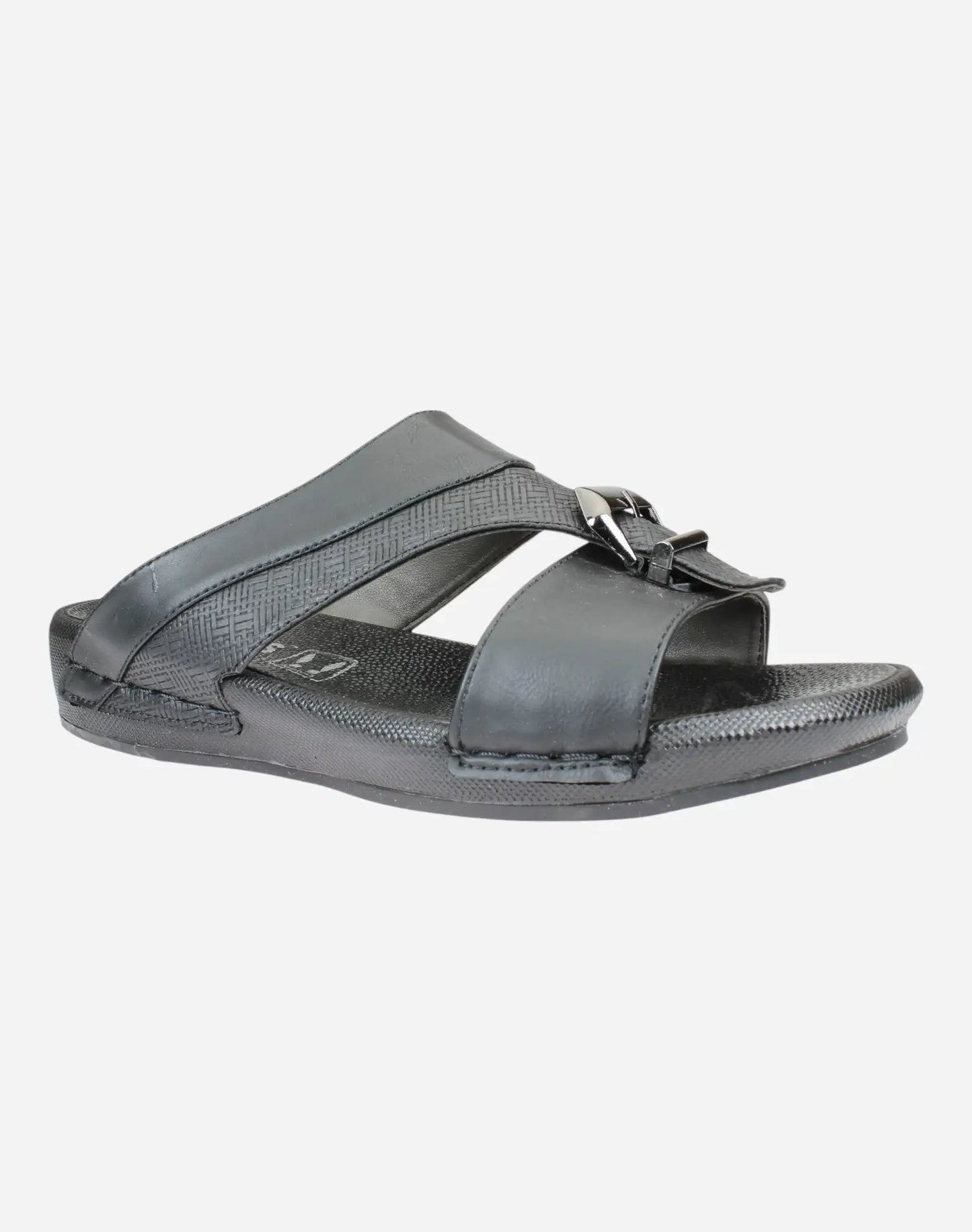 laser-cut-Gulf-slipper-Black-color-Image