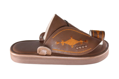 أنواع الحذاء | ShoeTypes نعال شرقي مطرز جلد طبيعي أنواع الحذاء - شرقي - تطريز